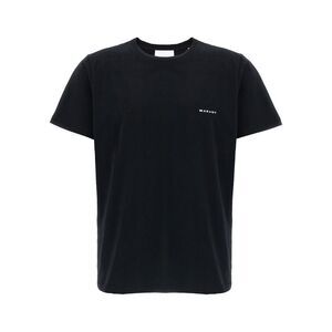 Isabel Marant Black Cotton Men's T-Shirt